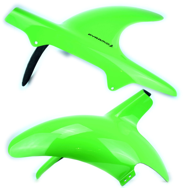 Pyramid Plastics Pyramid hugger | gloss green | kawasaki zx9-r 1998>2001